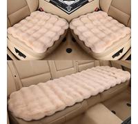 RSEHB Cuscino Sedile Auto,Cuscini Peluche Auto,per Ford Puma 2019-2025,Morbido Traspirante Copri Sedile Auto,Accessori Interni Auto,D-Khaki