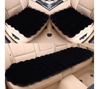 RSEHB Cuscino Sedile Auto,Cuscini Peluche Auto,per Ford Puma 2019-2025,Morbido Traspirante Copri Sedile Auto,Accessori Interni Auto,A-Black