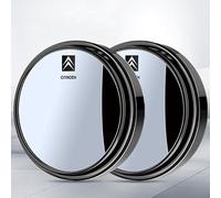 RSFIL 2 Pezzi Specchietto Retrovisore Auto per Citroen AMI 2020-2023, 360 ° HD Specchio Punto Cieco Specchietti Vetro Specchio Convesso Retrovisore ad Angolo Morto,C