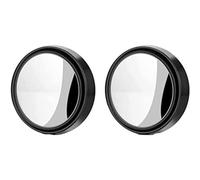 RSFIL 2 Pezzi Specchietto Retrovisore Auto per Citroen C1 C2 C3 C4 C6 DS3 DS5 C3 Aircoss C3, 360 ° HD Specchio Punto Cieco Specchietti Vetro Specchio Convesso Retrovisore ad Angolo Morto,Black