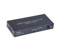 RSGK Estrattore Audio HDMI Convertitore da HDMI a VGA 5.1 Canali AC3 DTS, con Adattatore SPDIF Ottico Coassiale da 3,5 Mm Jack Vga MHL