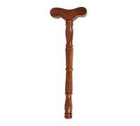 RSGM - Danda/bastone da yoga in legno a forma di T per Jap Mala, meditazione, lunghezza 48 cm
