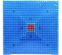 RSGM Tappetino per agopressione II - Deluxe massaggiatore per rilassamento del piede per ridurre il dolore, dolore al tallone, dolore al ginocchio, dolore alle gambe