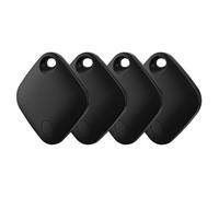 RSH Air Tracker Tags 4 Pezzi, Funziona con Apple Dov'è (Solo iOS), Localizzatore Bluetooth Trova Oggetti 365 Giorni, Batteria Sostituibile, Impermeabile IP67, Chiavi/Portafoglio/Bagagli/Valigie