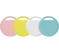RSH AirTag Smart Tag2 Apple Airtag Confezione da 4 pezzi, Air Tag - Impermeabile e durevole, compatibile con Apple Dove è? (iOS solo) per chiavi, valigia, collare per animali domestici