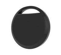RSH AirTag Tracker Bluetooth per trovare oggetti, compatibile con Apple Find My APP (solo iOS), batteria sostituibile, impermeabile IP67, per chiavi, portafogli, borse e bagagli (nero, confezione da 1