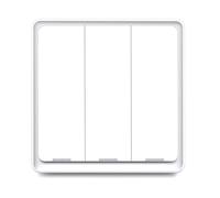RSH ESW-3WAA-EU WiFi - SMART, interruttore di illuminazione a pulsante meccanico da parete, con 3 interruttore - App Tuya
