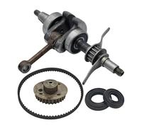 RSIGAVEK Kit Cinghia di distribuzione, puleggia, ingranaggio, Albero Motore, paraolio, Albero a camme, Adatto for Motore di Tosaerba Piccolo GX35 35cc GX 35