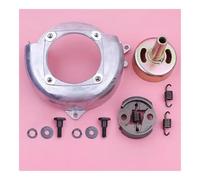 RSIGAVEK Kit di Copertura Ventola Tamburo Frizione 9T Adatto for Motore Tosaerba GX25, Parte 19611-Z0H-000, Set di bulloni, rondelle e Molle 22000-ZM3-003