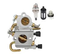 RSIGAVEK Kit di Messa a Punto del carburatore TS420 TS410 con Filtro dell'Aria Adatto for troncatrice TS410Z TS420Z C1Q-S118 4238 120 0600 Carb(Red)