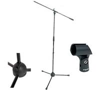 RSM180 + APM 20 asta per microfono con snodo a giraffa e pinza porta-microfono inclusa