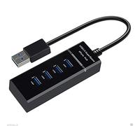 Rsmmpqa 4 Porte USB 3.0 Hub Computer USB Multi Interface Splitter Distributore USB Un Drive Quattro Estendere Ad Alta Velocità