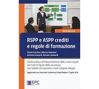 RSPP e ASPP crediti e regole di formazione