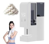 RSPPPJQ Dispenser di Asciugamani Caldi for Il Viso, Calore istantaneo 5s 131 ° F, scalda Lenzuola compresso Portatile con 100 Asciugamani compressi, Silenzioso e a Risparmio energetico