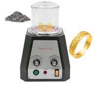 RSPPPJQ Mini Bicchiere Magnetico, lucidatrice for Gioielli KT-100, Controllo del Tempo da 10 a 60 Minuti, 4 velocità Regolabile 2000-3500 Giri/min, for Gioielli, Parti Metalliche, plastica Dura