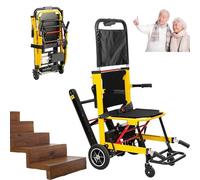 RSPPPJQ Montascale Elettrico Portatile for disabili e Anziani - Sedia a rotelle Pieghevole e saliscendi for Una Facile Mobilità su e Giù for Le Scale, capacità di 380 libbre