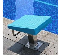 RSRSR Piattaforma for Tuffi in Acciaio Inossidabile 304 for impieghi gravosi - Trampolino Professionale for Uso Interno/Esterno, Supporta Fino a 600 libbre(Blue)