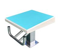RSRSR Piattaforma for Tuffi in Acciaio Inossidabile for impieghi gravosi - Trampolino Antiscivolo for Piscine, competizioni e allenamenti - capacità 600 libbre(Sky Blue)