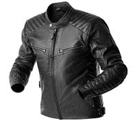 RST 103638BLK-42 Giacca Moto Roadster Air D30 In Pelle Nera Md