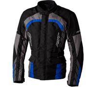 RST Alpha 5 Giacca tessile moto, nero-grigio-blu, taglia L