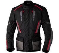 RST Axiom Plus Airbag, giacca tessile impermeabile L male Nero/Grigio/Rosso
