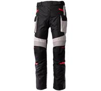 RST Endurance Pantaloni tessili moto, nero/grigio/rosso, Taglia 3XL