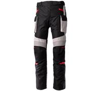 RST Endurance, pantaloni tessili impermeabili M male Nero/Grigio Chiaro/Rosso