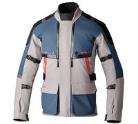 RST Pro Series Vulcan Giacca tessile da moto, blu-argento, taglia 4XL per maschi