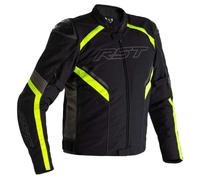 Giacca Moto RST Sabre Airbag Nero-Grigio-Giallo Uomo M
