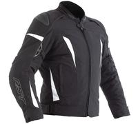 RST GT Giacca tessile da donna, Bianco/nero, Taglia L