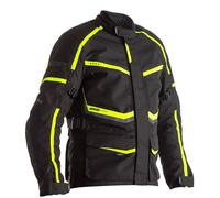 RST Maverick Giacca tessile moto, nero/neon, Taglia L