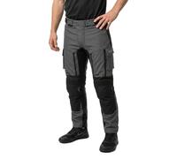 RST Pro Series Adventure D3O Pantaloni tessili impermeabili per motociclette, nero, Taglia 50