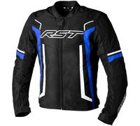 RST Pilot Evo, giacca tessile impermeabile XL male Nero/Blu/Bianco
