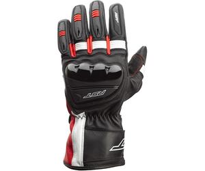 RST Pilot Guanti da moto, nero/bianco/rosso, Taglia 2XL