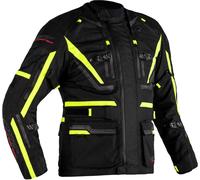 RST Pro Paragon 6 Airbag, giacca tessile impermeabile XL male Nero/Giallo Fluo