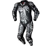 RST Pro Series Evo Airbag Ltd. Joker Tuta in pelle da moto di un pezzo, nero-bianco, taglia S per maschi