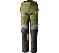 RST Maverick Evo, pantaloni tessili impermeabili S male Verde Scuro/Grigio/Nero/Arancione