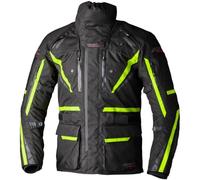 RST Pro Series Paragon 7 Giacca in tessuto per moto (Black/Neon,S)