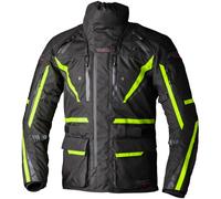 RST Pro Series Paragon 7 Giacca tessile moto, nero/neon, Taglia S