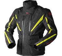 RST Pro Series Paragon D3O, giacca tessile impermeabile S male Nero/Giallo Fluo