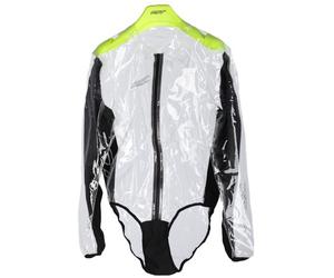 RST Race Dept Giacca antipioggia, bianco, taglia XL per maschi