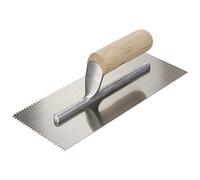 R.S.T. con Tacche Cazzuola 5mm V Intagli Manico IN Legno 11 X 4.1.3cm RST153DT