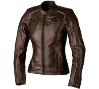 RST Roadster 3 Giacca di pelle moto da donna, marrone, taglia M per donne
