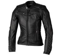 RST Roadster 3 Giacca di pelle moto da donna, nero, Taglia 3XL