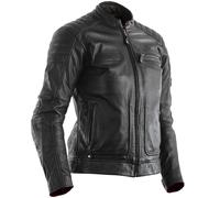 RST Roadster II Giacca donna moto in pelle, nero, Taglia S