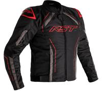 RST S-1 Giacca tessile moto, nero-grigio-rosso, taglia L per maschi
