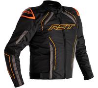 RST S-1 Giacca tessile moto, nero/grigio/arancione, XL
