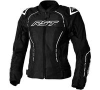RST S-1 Mesh Giacca tessile moto da donna, nero-bianco, taglia 2XL per donne
