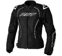 RST S-1 Mesh Giacca tessile moto da donna, Bianco/nero, Taglia XXL