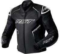 RST S1 D3O, giacca in pelle traforata 4XL male Nero/Bianco